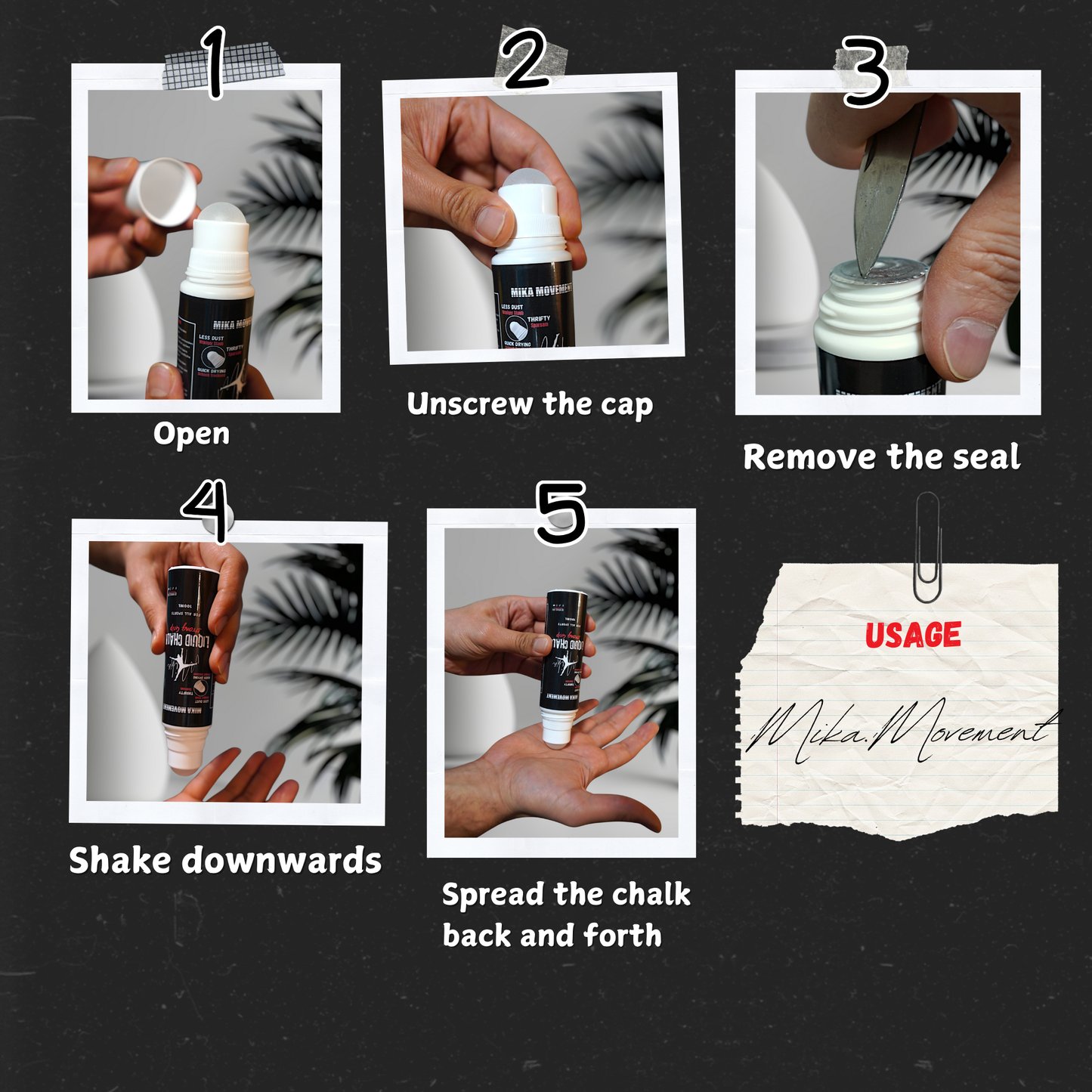 Liquid Chalk Roll-On
